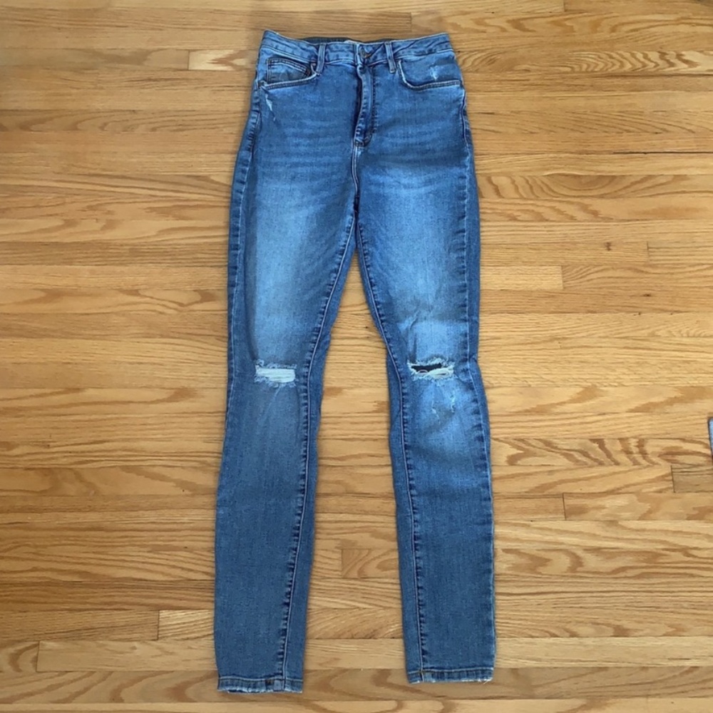 Forever 21 High Rise Denim Jeans